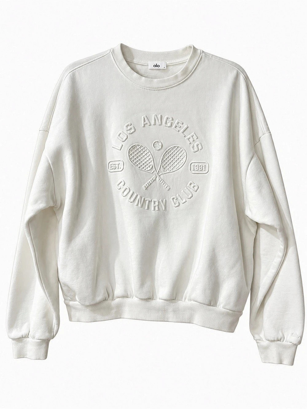 Garage Los Angeles Country Club Graphic Sweatshirt in Ivory - Size S/M